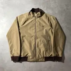 00s NIKE cotton nylon harrington jacket