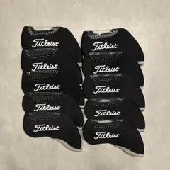 ★ TITLEIST タイトリストアイアンカバー BLACK★。