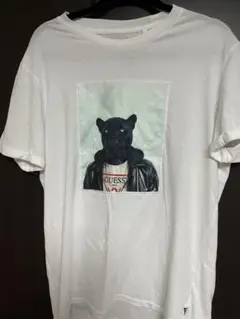 極美品 激レア GUESS ゲス パンサー柄 Tシャツ L〜XL相当