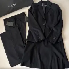 【美品】Le souk スーツ3点セットジャケットスカートパンツ