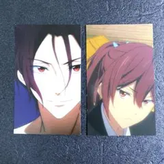 1月と7月 Free! くじ 特典 ミニカード 2枚セット C