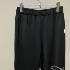 アーノルドパーマー　クロップド丈ヨガパンツ(M)ブラック　ストレッチ給水速乾
