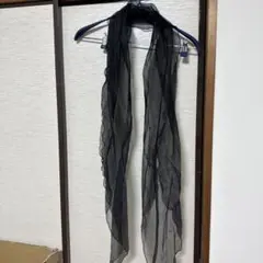 【値下】黒　ストール　ショール