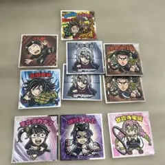 鬼滅の刃無限城編ビックリマンシールセット8種類