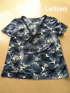 最終値下げ❢❢レリアン花柄 半袖Tシャツ 11号