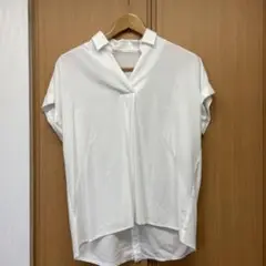 ホワイト ショートスリーブ シャツ