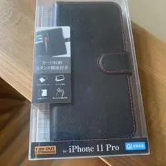 ray-out iPhone 11 Pro 手帳型ケース ブラック