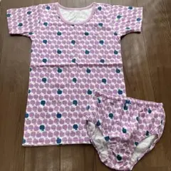 未使用 フェリシモ 半袖シャツ＆ショーツ セット150cm