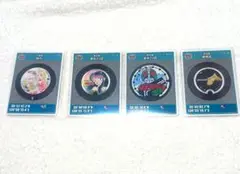 マンホールカード アニメ キャラクター 4枚セット まとめ売り