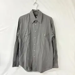 International Gallery 長袖ウエスタンシャツ グレー 3