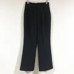 脚長効果◎TiP 黒スラックス Mサイズ 美シルエット【804】