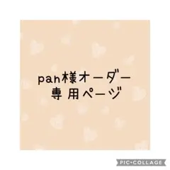 pan様オーダー専用ページ