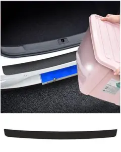 ラゲッジステップカバー 車用リアバンパー プロテクター 傷防止 トランクドア