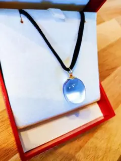 正規品 バカラ タンタシオン ネックレス ライトブルー