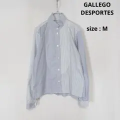 【値下げ◎】 GALLEGO DESPORTES / スタンドカラー シャツ M