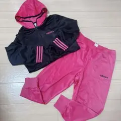 ももクロポシュレadidasコラボ/ジャージ上下セットピンク