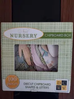 DCWV Nursery Chipboard Box 100ピース