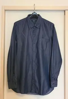 モルガンオム MORGAN HOMME　シャンブレー　長袖シャツ