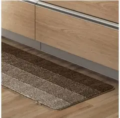 ニトリ　キッチン用フロアマット(グラデBR 45X240 LG10)