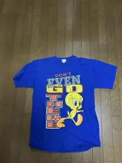 2枚セット Tweety Tシャツ Lサイズ 青 ベイフロー ピンク XL