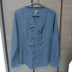 BANANAREPUBLIC　ネイビー　ブラウス