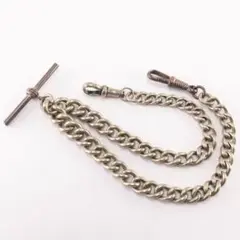 英国製 Double Albert Chain 銅パーツ付 32cm