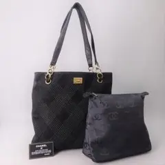 本物良品■シャネル■ワイルドステッチ■ショルダートートバッグ/ハンドバッグ