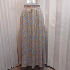 FREAK'S STORE　ハイウエスト A ライン ロングスカート　サイズF