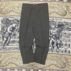 50s~ USA スラックス チェック ウール レーヨン ギャバ 針付き60s