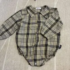 POLObaby-シャツ風ロンパース 80サイズ