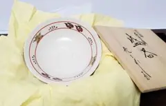 赤膚焼古瀬尭三菊花型皿　3客　向付　茶道具　懐石道具　骨董　アンティーク　蔵出し 赤膚焼古瀬尭三菊花型皿 3客 向付 茶道具 懐石道具 骨董