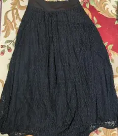 【本日限定お値下げ】MISCH MASCH レース 黒スカートMサイズ