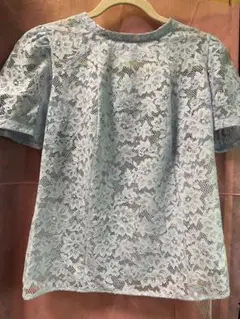 ワコール ユエ Yue レース 刺繍 ブラウス M 最終