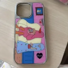カラフルキャラクターiPhone16promaxケース