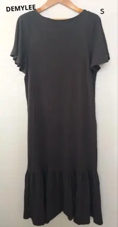 DEMYLEE ロングワンピース グレー サイズＳ 人気 希少 おでかけ