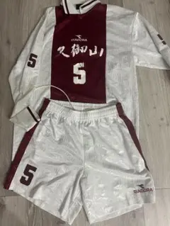 全国高校サッカー　久御山高校　公式ユニフォーム　セット