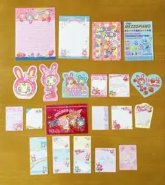 メゾピアノ　バラメモ　封筒　計20枚