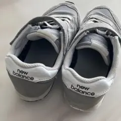 New Balance VY373KG2 グレー 20cm スニーカー