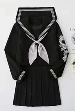 セーラー服 コスプレ 刺繍 龍