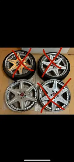 人気のWORK 19インチ LS406PR ワーク 9.5j/8.5j +41 m62876302356_1.jpg?1738592364