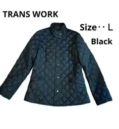 トランスワーク TRANS WORK ダウン ライトアウター ジャケット L