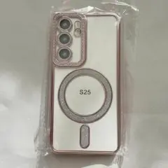 【新品未使用】GalaxyS25用☆ソフトケース ピンク
