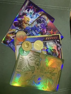 blokees トランスフォーマー　カード　メダル