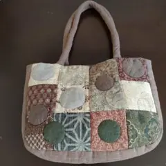 パッチワークデザイン ハンドバッグ