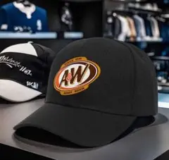 ルートビア　A&W アジャスターキャップ ブラック　サイズフリー