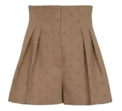 FENDI カリグラフィー ウールショートパンツ