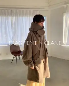 【美品】FRAGMENT × CLANE M-65 藤原ヒロシ ベージュ L