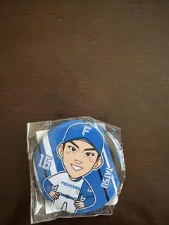 FIGHTERS ガチャガチャ缶バッチ