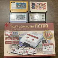 Lite Play Computer Retro 本体とカセットのセット