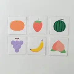 果物　絵カード 6種類5枚　30枚セット　保育園　保育教材